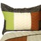 Initial Dream Full/Queen 3 Pieces Quilt Set, Vermicelli Quilted, Reversible Patchwork Design